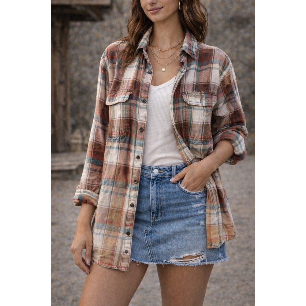 Men’s Small Bleached Flannel
